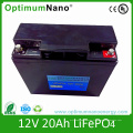 Batterie de 12V 20ah LiFePO4 utilisée pour l&#39;UPS, puissance arrière